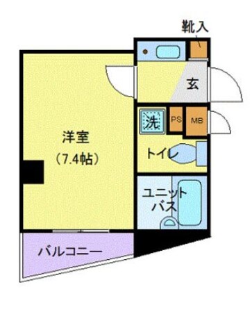 稲毛駅 徒歩2分 3階の物件間取画像